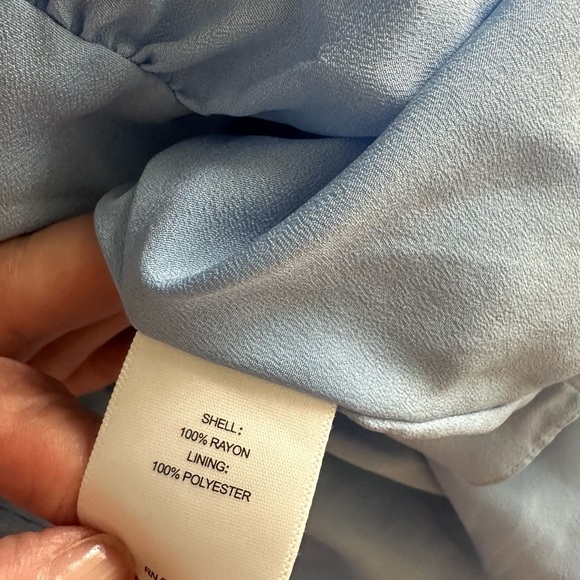 a love a, V neck, Popover, tiered dress, lined, good pre-owned condition - Picture 5 of 7